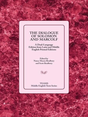 cover image of The Dialogue of Solomon and Marcolf